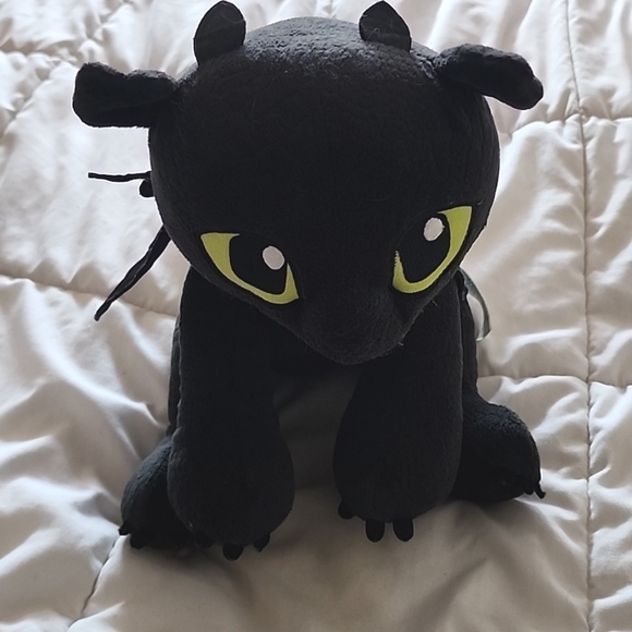 How To Train Your Dragon Toothless, Build a Bear plush - Picture 1 of 5
